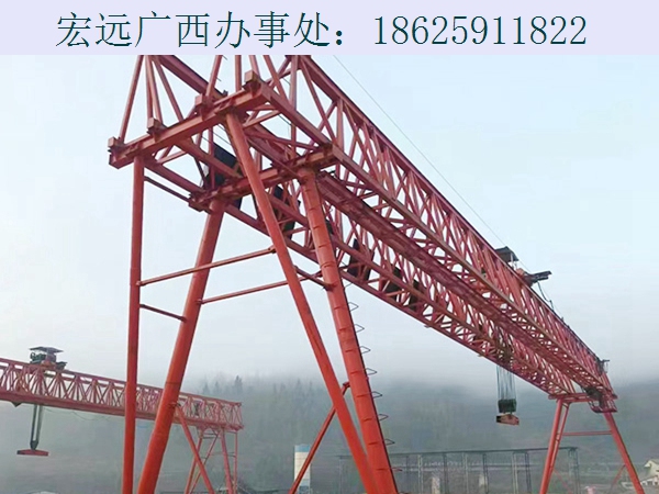 廣西防城港單梁龍門吊：工業搬運的高效利器