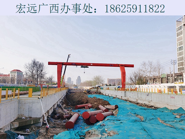 龍門吊軌道安裝技術措施