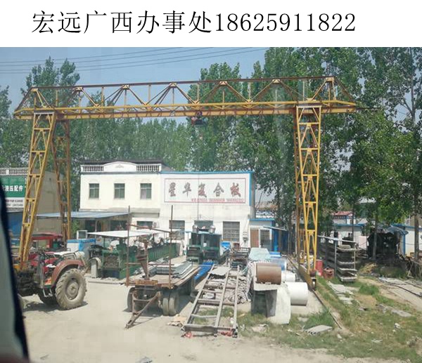 半門式起重機智能升級改造案例