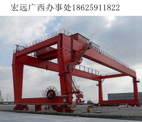 廣西玉林單梁龍門吊的安裝與調試要點